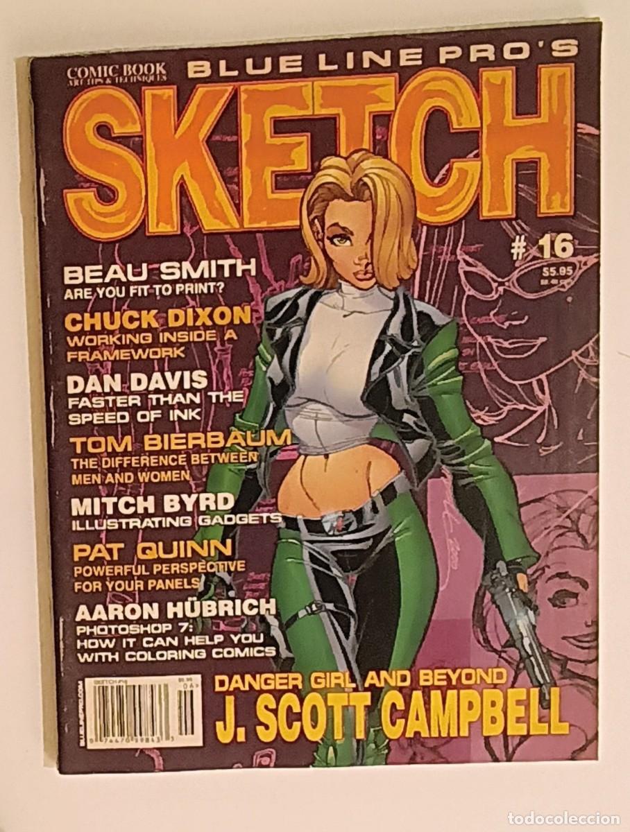C&oacute;mics: Sketch Magazine (USA) Vol. 1 #16 - J. Scott Campbell Special - Danger Girl - Excelente
