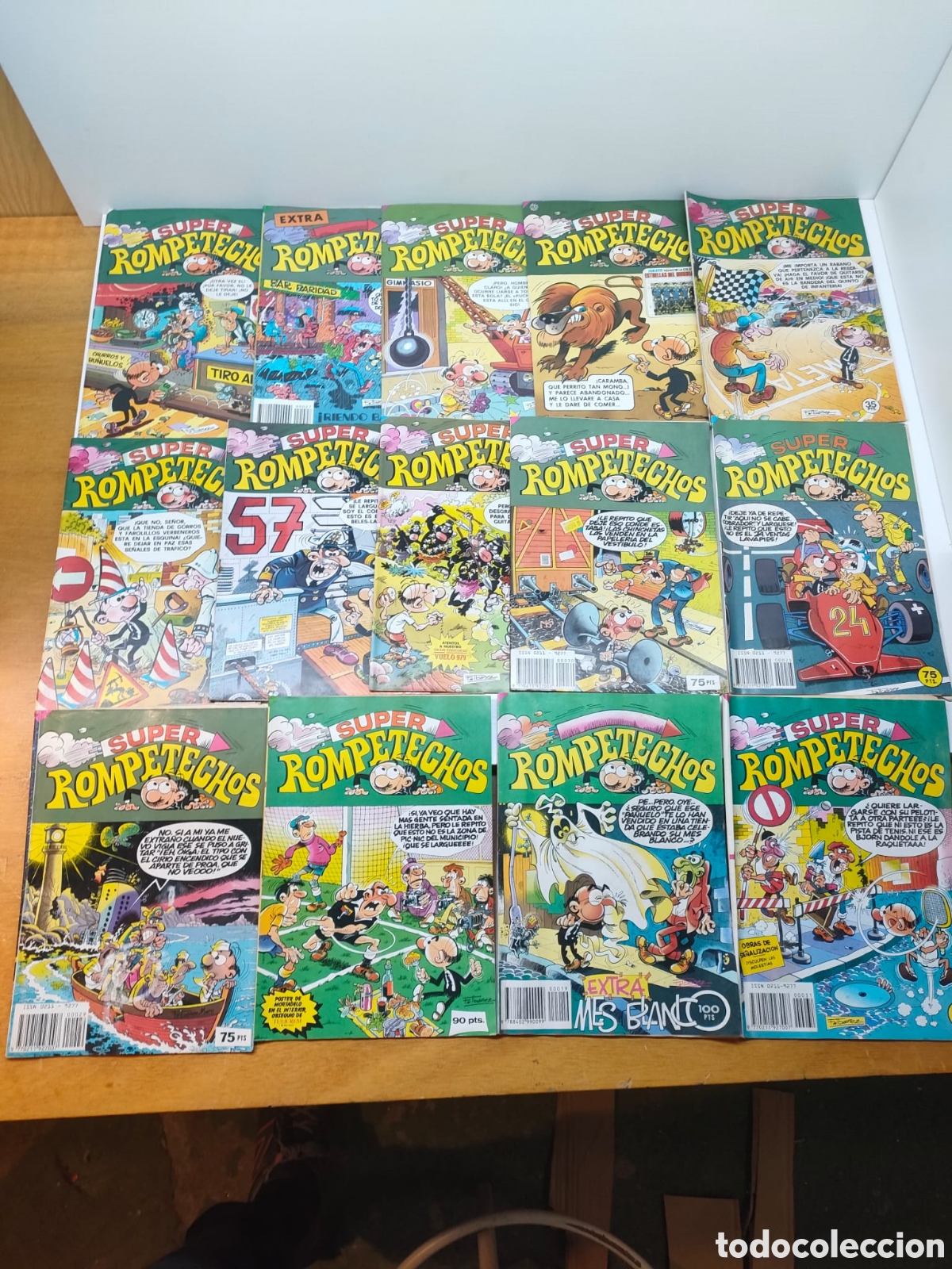 C&oacute;mics: Lote de 14 tebeos Super Rompetechos