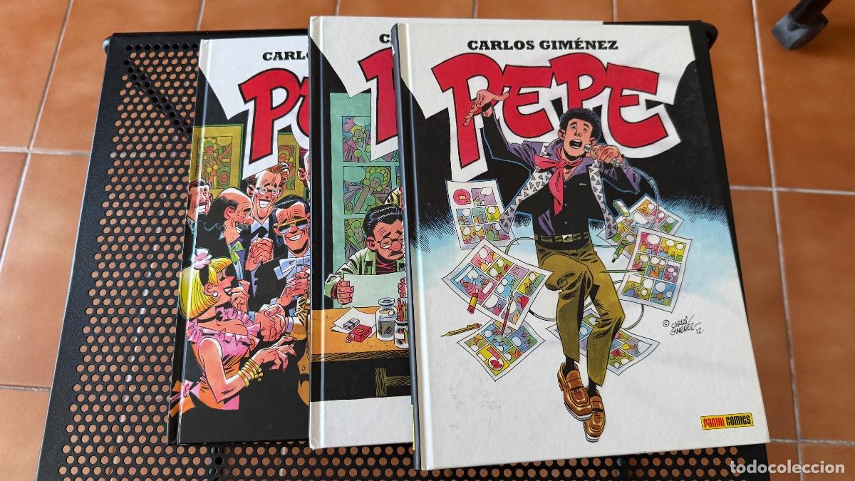 C&oacute;mics: Carlos Gimenez. Pepe. N&uacute;meros 1,2,3