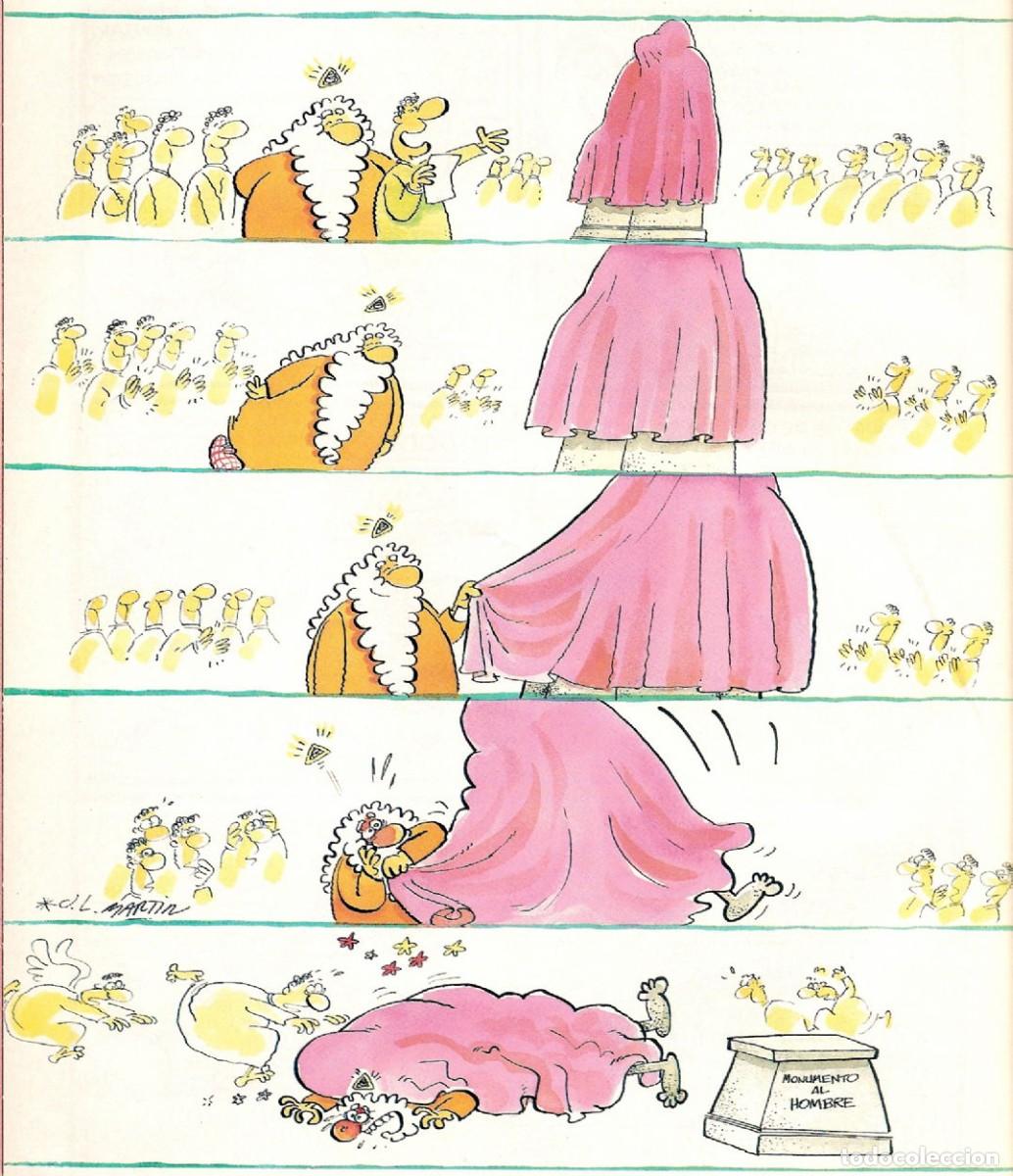 C&oacute;mics: Dibujo original Dios M&iacute;o de Jos&eacute; Luis Mart&iacute;n