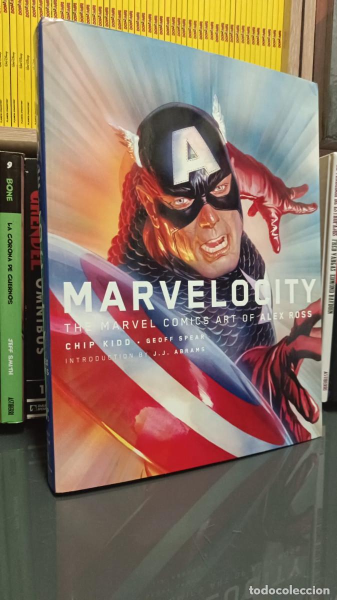 C&oacute;mics: Marvelocity: The Marvel Comics Art of Alex Ross &ndash; Tapa dura (Pantheon)