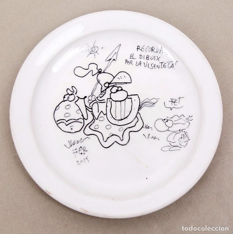 C&oacute;mics: FER - ORIGINAL PINTADO EN PLATO - 2019