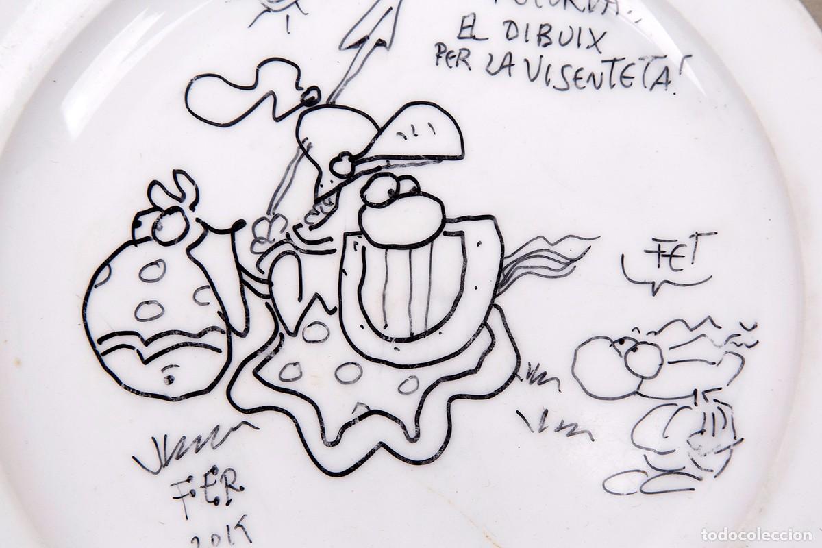 C&oacute;mics: FER - ORIGINAL PINTADO EN PLATO - 2019 - Foto 2