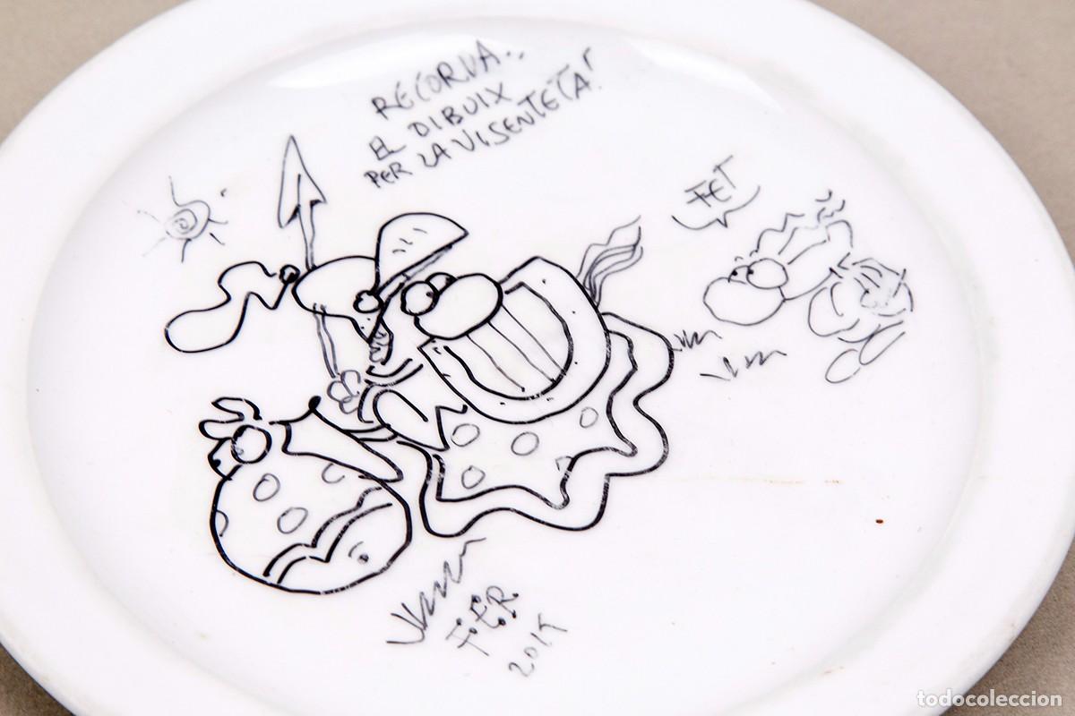 C&oacute;mics: FER - ORIGINAL PINTADO EN PLATO - 2019 - Foto 3