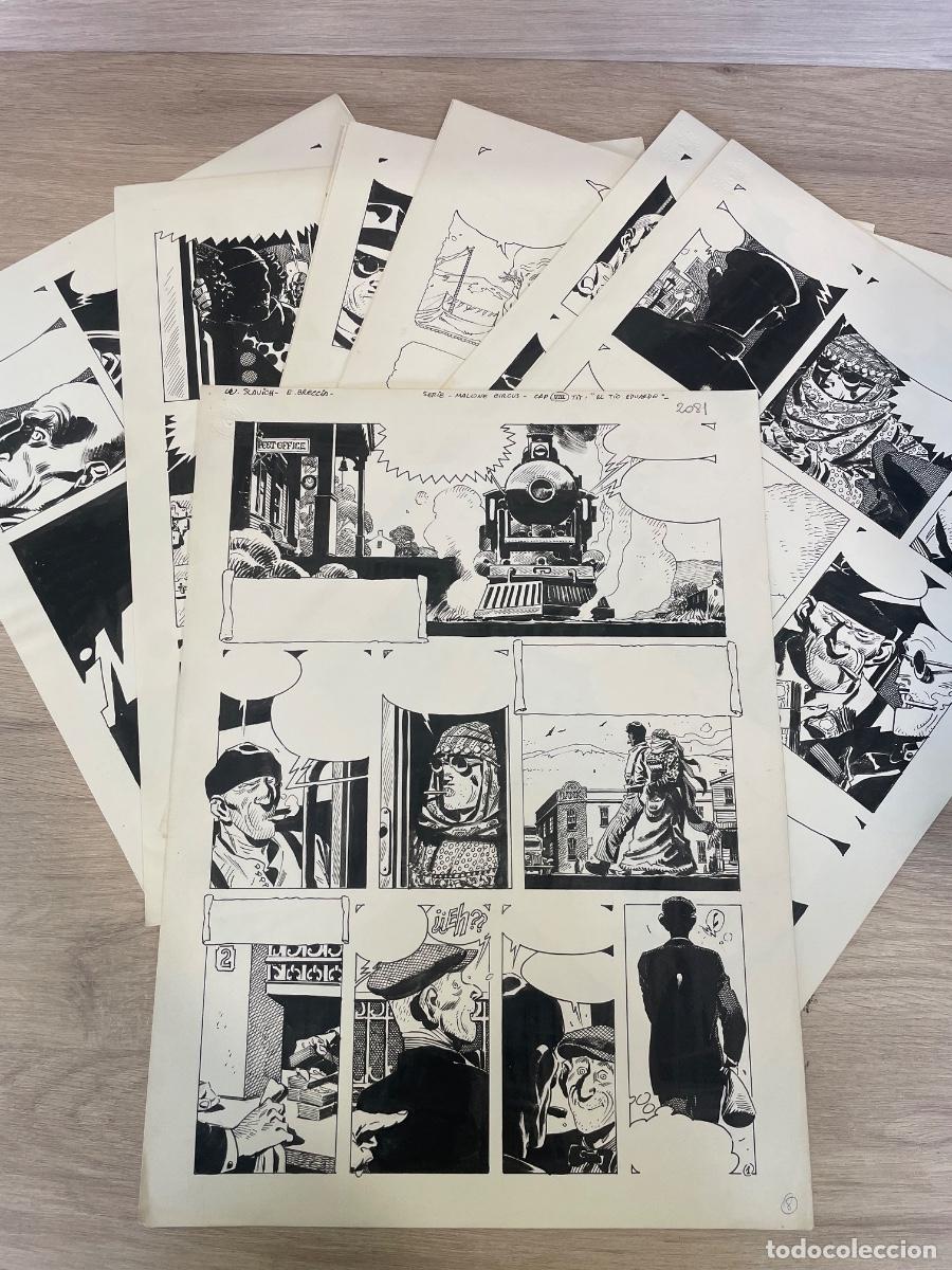 C&oacute;mics: Historia Completa de Enrique Breccia - Malone Circus Cap.VIII - El T&iacute;o Eduardo 10p. - Record
