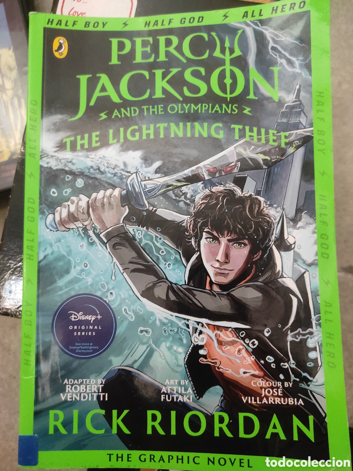 C&oacute;mics: Rick Riordan Percy Jackson and the Lightning Thief - The Graphic Novel (Book 1 of Percy Jackson)