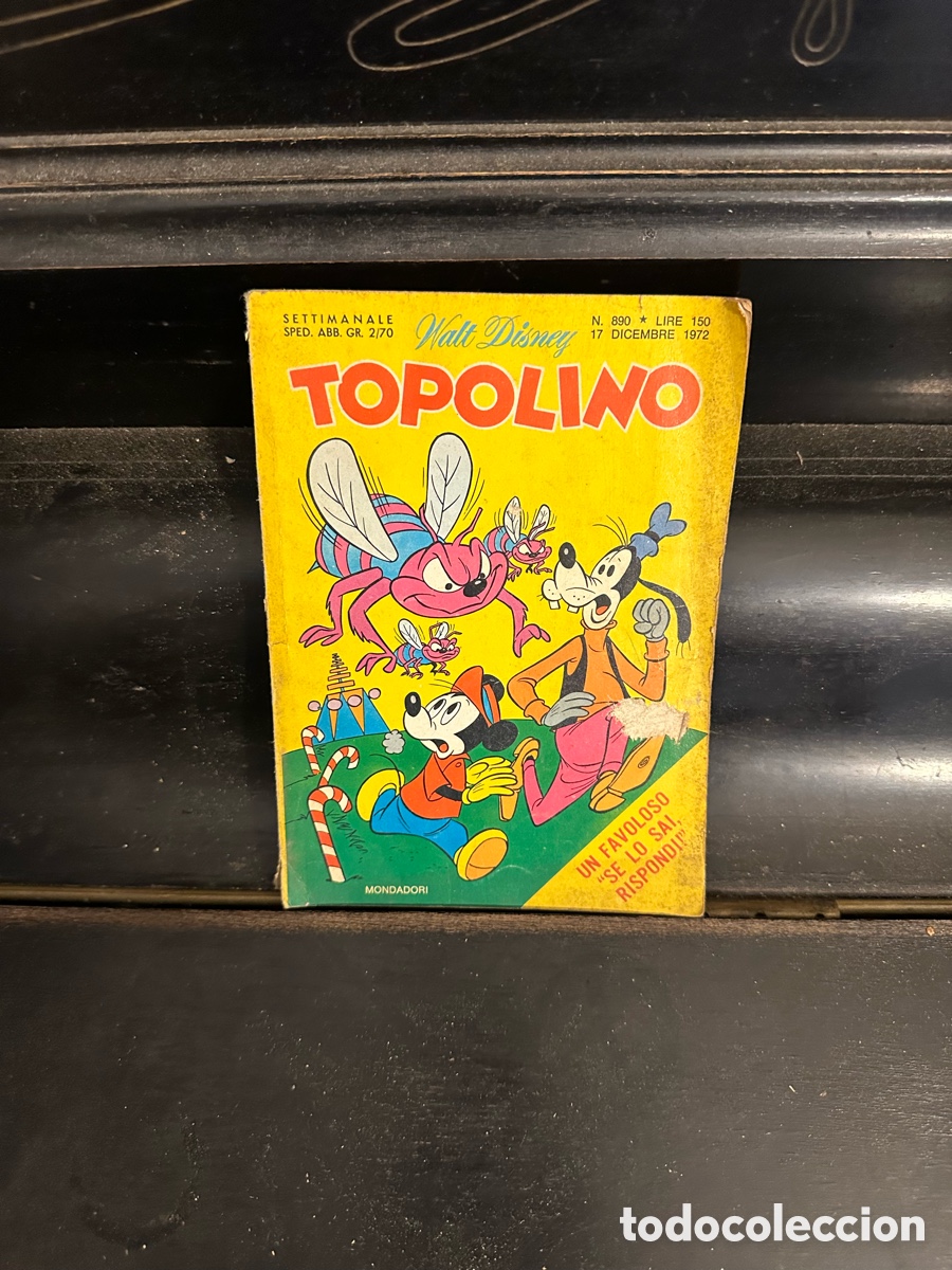 Comics: c&oacute;mic es el n&uacute;mero 890 de la revista italiana Topolino