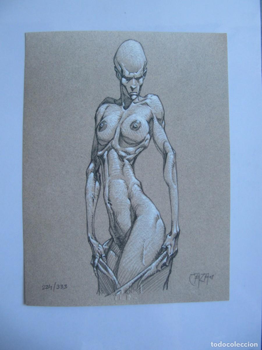 Comics: Caza - El Mundo de Arkadi - Ex Libris firmado y numerado - 224/333