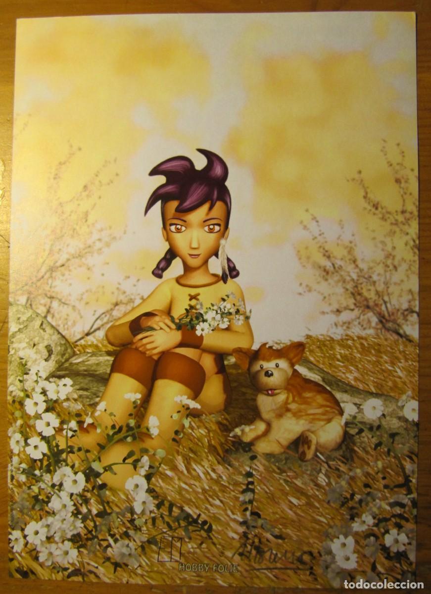 Comics: Marc Moreno - Petite Louve - Ex Libris firmado