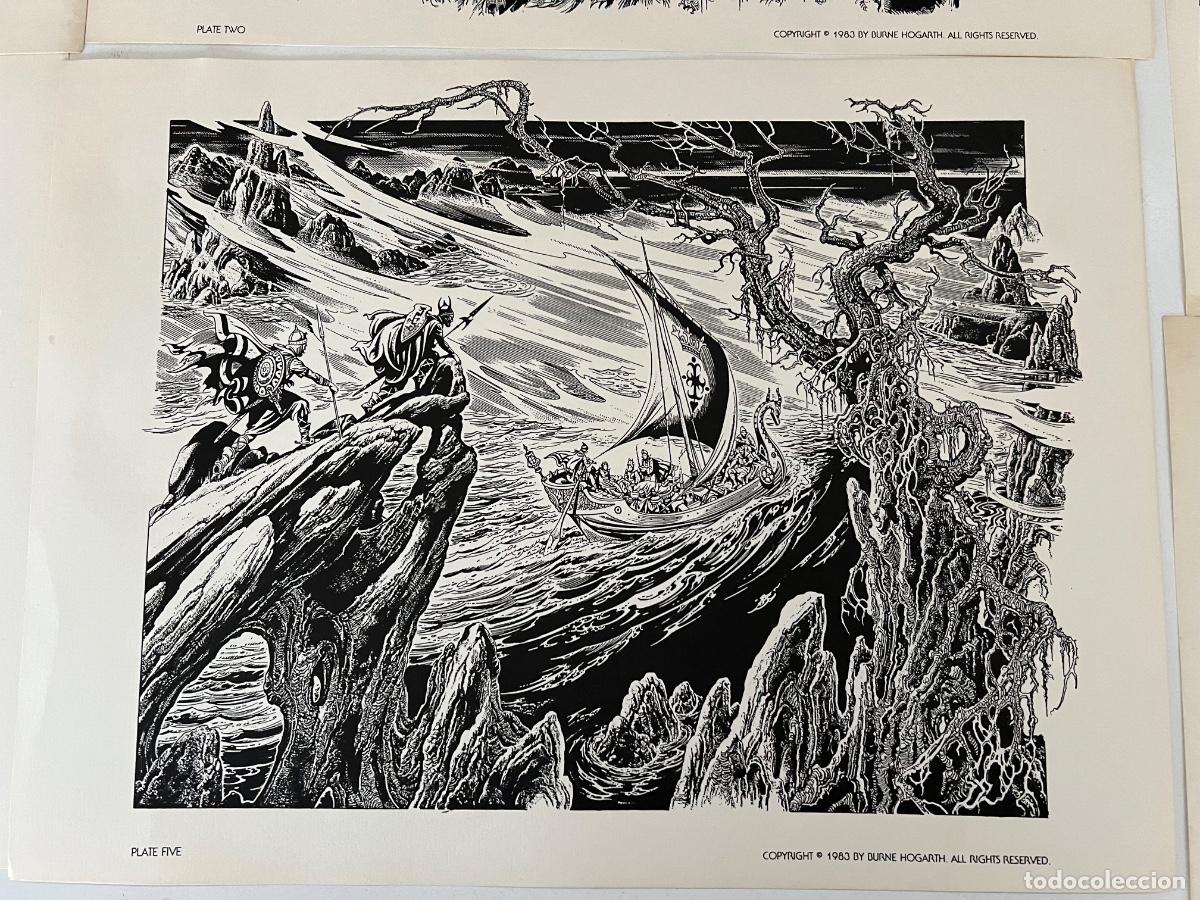 C&oacute;mics: BURNE HOGARTH 6 PORTFOLIO 1983 - Foto 7