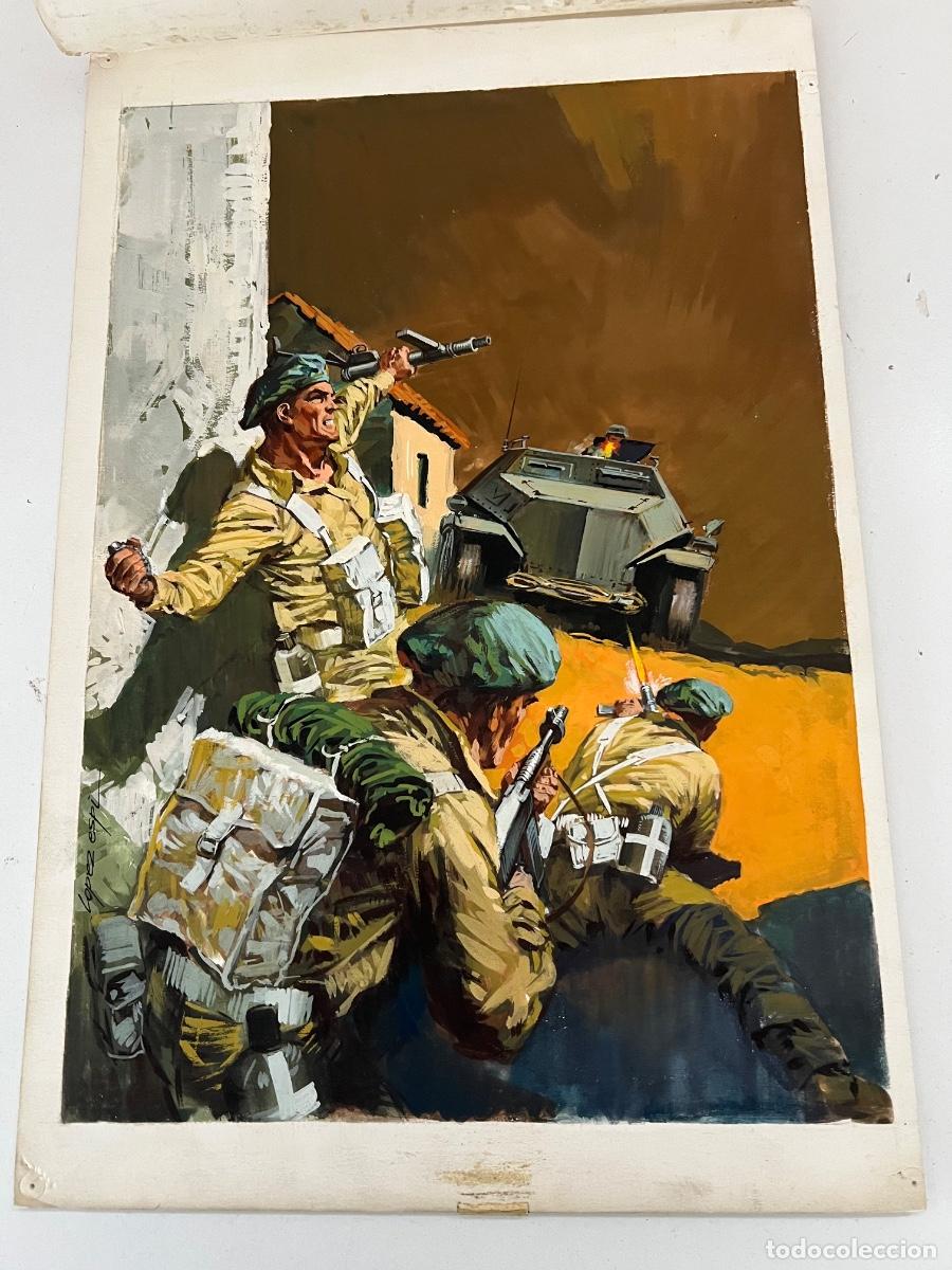 C&oacute;mics: LOPEZ ESPI DIBUJO ORIGINAL COMIC GUERRA VICTORIA CPL-868