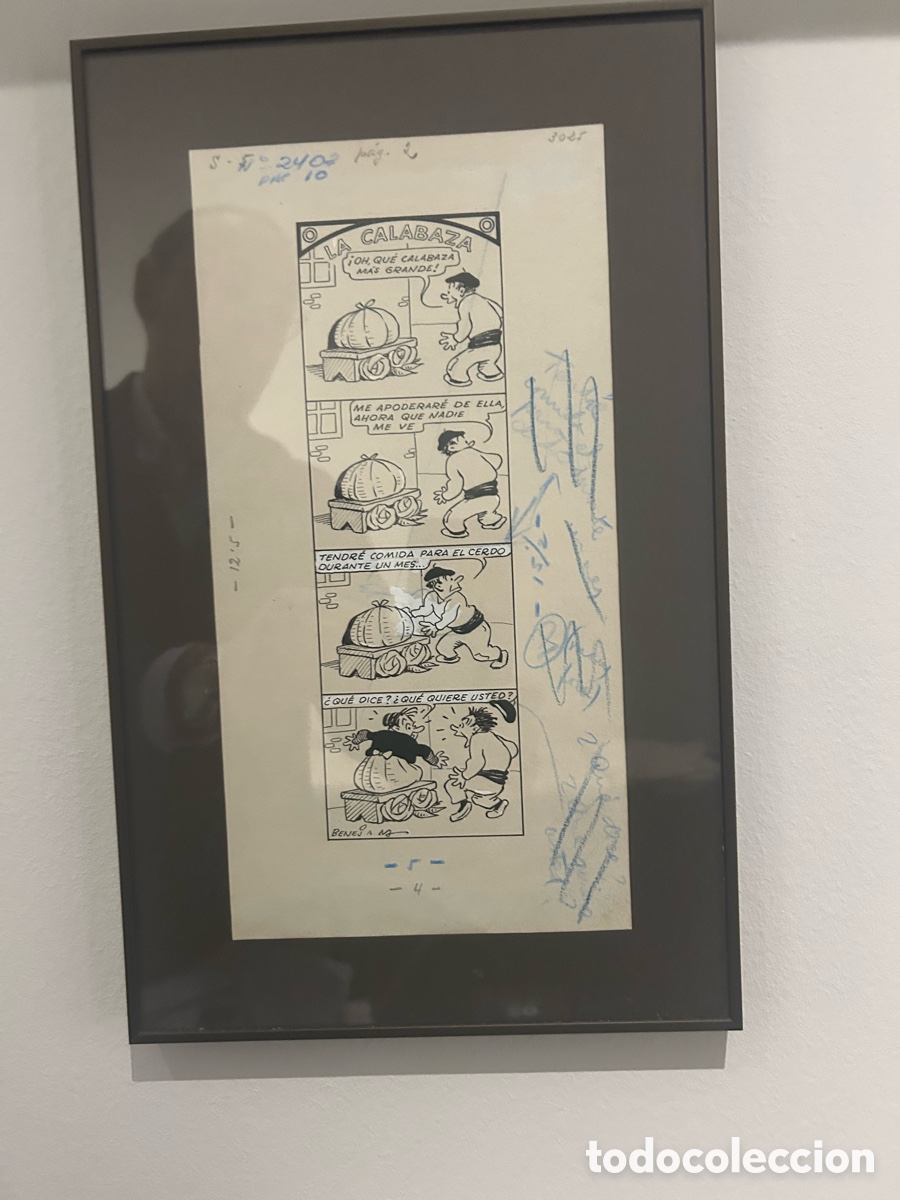 C&oacute;mics: Benejam, TBO. Firmado y enmarcado - Foto 4