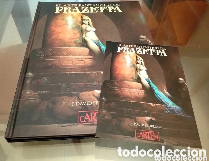 C&oacute;mics: Frank Frazetta El arte fant&aacute;stico de Frazetta Ed cARTEm