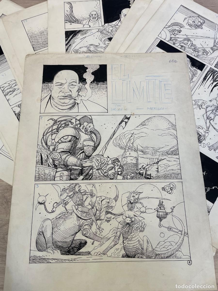 Comics: Historia Completa Original de Rub&eacute;n David Meriggi - El L&iacute;mite Cap.6 12p