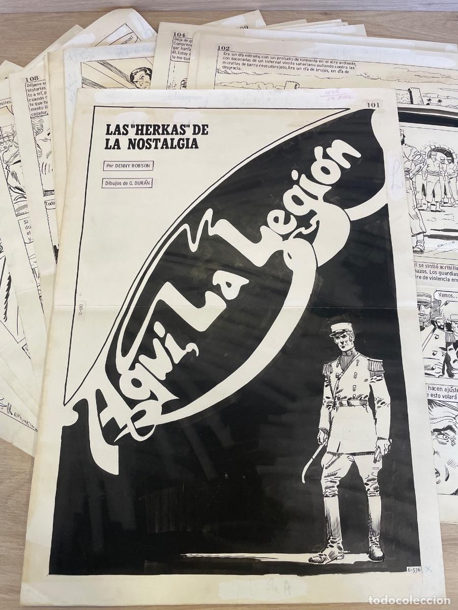 Comics: Historia Completa Original de Garc&iacute;a Dur&aacute;n - Aqu&iacute; la Legi&oacute;n - Las Herkas de la Nostalgia Cap.8 13p.