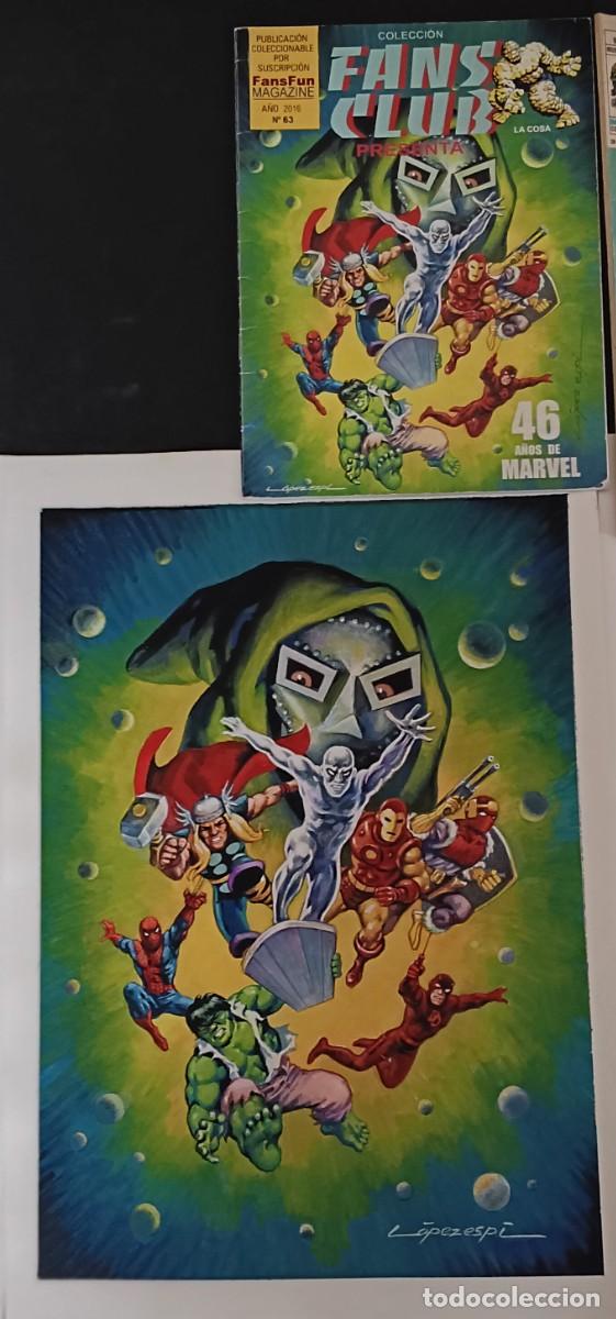 C&oacute;mics: Comic art fans club y original espi
