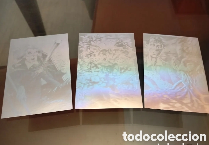 C&oacute;mics: Bernie Wrightson Master of the Macabre Series I Silver Holograms Set completo FPG Env&iacute;o Gratis