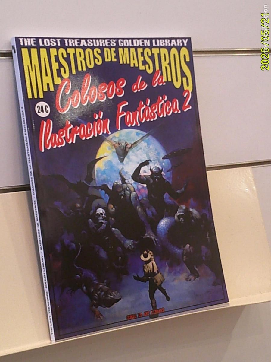 C&oacute;mics: THE LOST TREASURE'S GOLDEN LIBRARY MAESTROS DE MAESTROS COLOSOS DE LA ILUSTRACION FANTASTICA 2