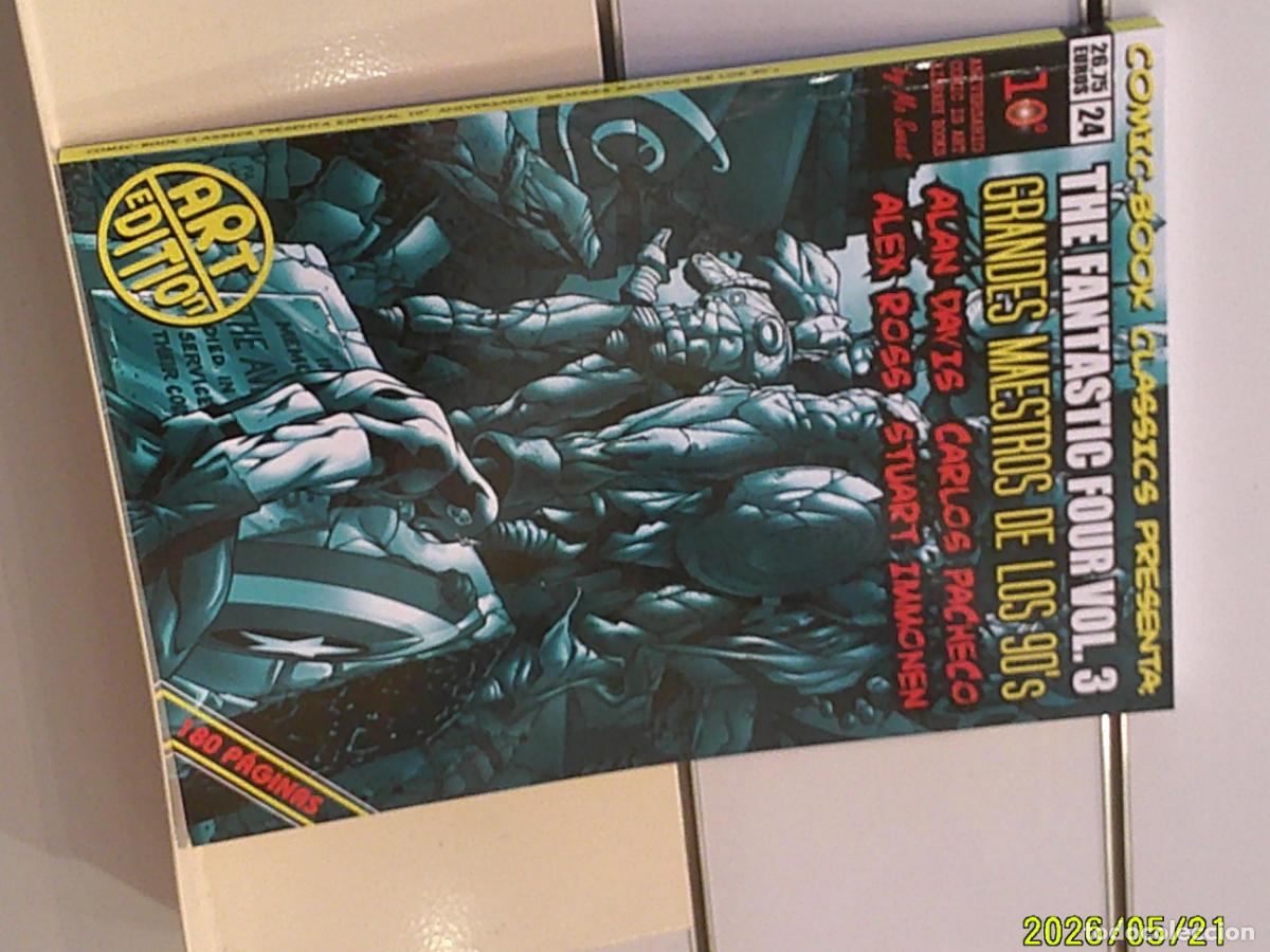 COMIC BOOK CLASSICS PRESENTA THE FANTASTIC FOUR VOL. 3 GRANDES MAESTROS DE LOS 90’S | todocoleccion (Buy It Now)