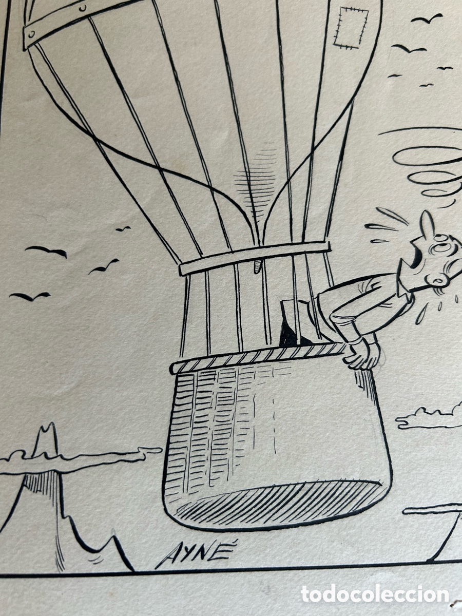 C&oacute;mics: Ayne, dibujo original para TBO - Foto 3
