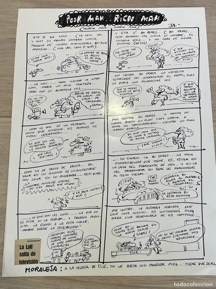 C&oacute;mics: P&aacute;gina Original de Ja (Jordi Amor&oacute;s) - Poor Man Rich Man - El Papus p.31