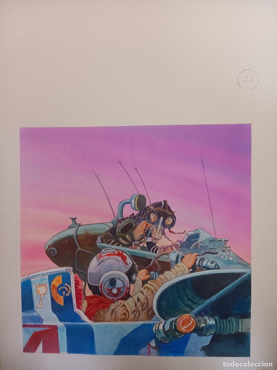 C&oacute;mics: Original arte comic star wars j.m. miralles 50 x 35