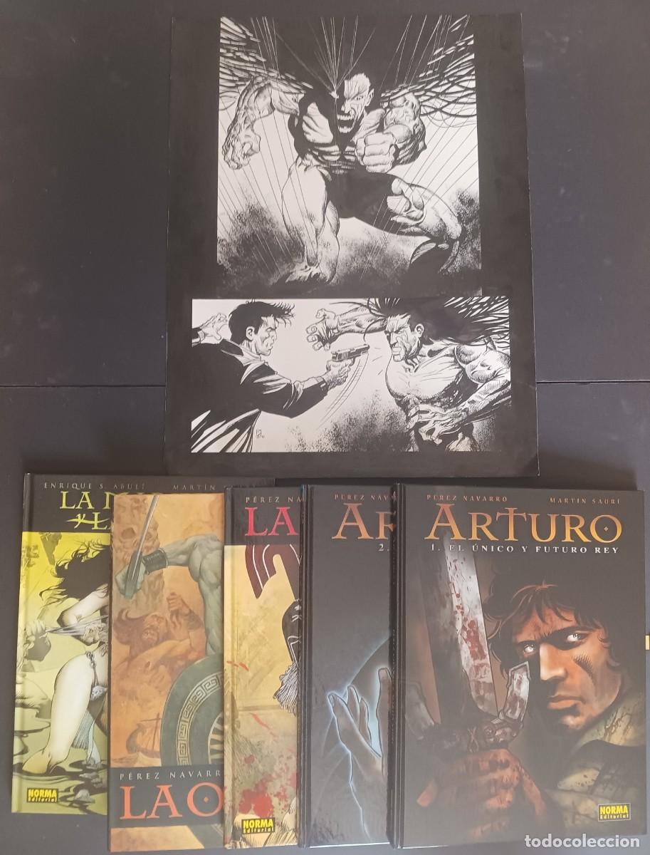 C&oacute;mics: Original comics firmados art marti sauri