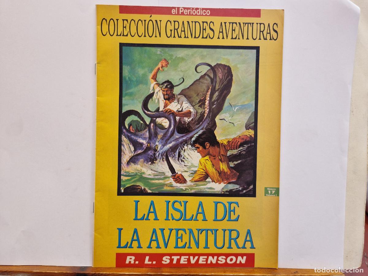 C&oacute;mics: C&Ograve;MIC. COLECCION GRANDES AVENTURAS. LA ISLA DE LA AVENTURA. R.L STEVENSON.