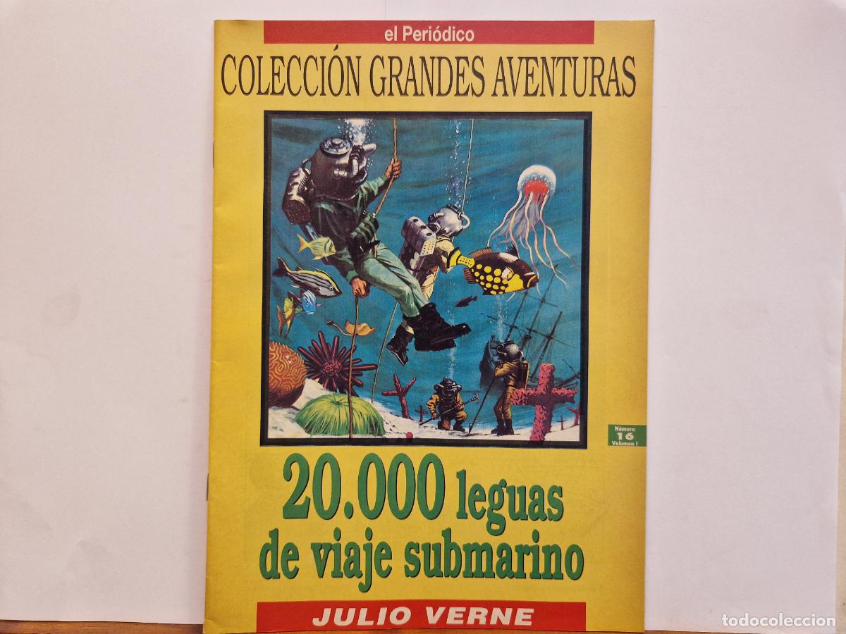 Comics: C&Ograve;MIC. COLECCION GRANDES AVENTURAS. 20.000 LEGUAS DE VIAJE SUBAMRINO. JULIO VERNE.