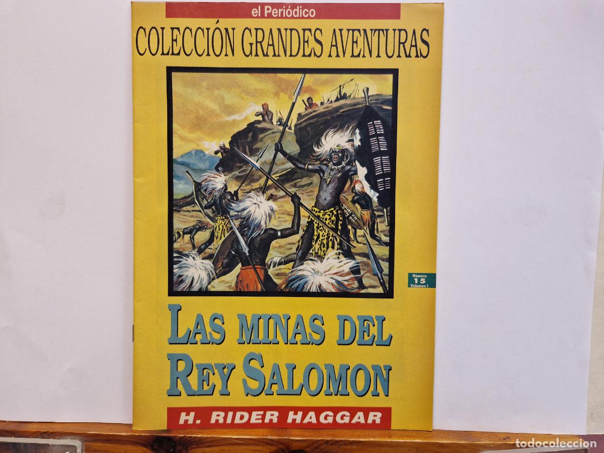 Comics: C&Ograve;MIC. COLECCION GRANDES AVENTURAS. LAS MINAS DEL REY SALOMON. H. RIDER HAGGAR.
