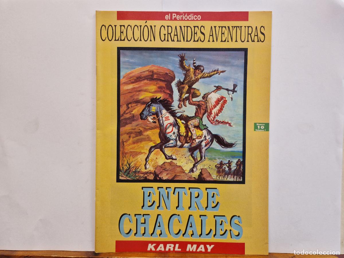 Comics: C&Ograve;MIC. COLECCION GRANDES. ENTRE CHACALES. KARL MAY.