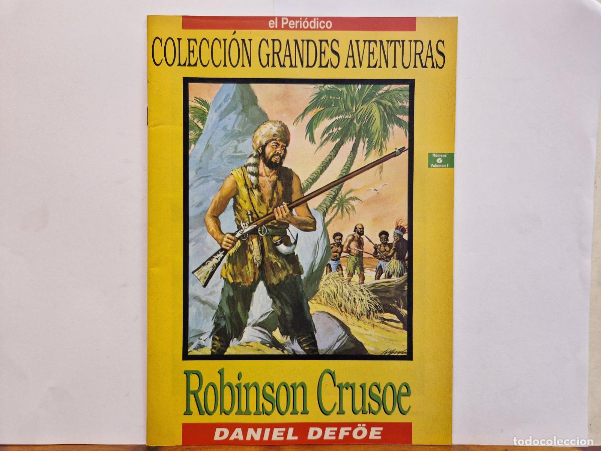 Comics: C&Ograve;MIC. COLECCION GRANDES AVENTURAS. ROBINSON CRUSOE. DANIEL DEFOE.