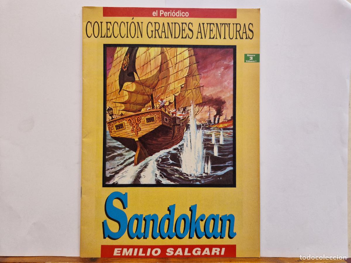 C&oacute;mics: C&Ograve;MIC. COLECCION GRANDES AVENTURAS. SANDOKAN. EMILIO SALGARI.