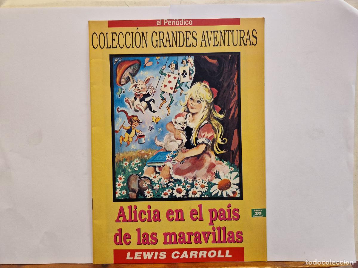 C&oacute;mics: C&Ograve;MIC. COLECCION GRANDES AVENTURAS. ALICIA EN EL PAISA DE LAS MARAVILLAS. LEWIS CARROL.