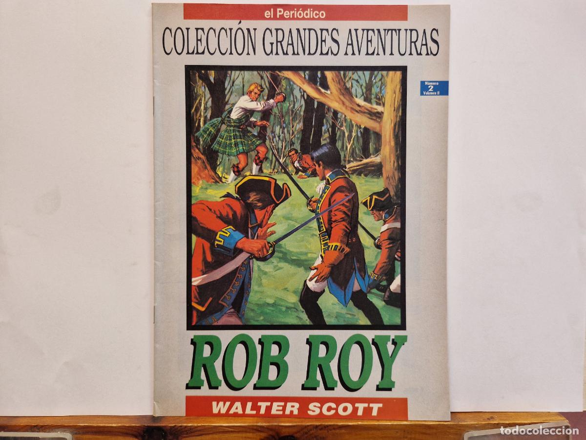 C&oacute;mics: C&Ograve;MIC. COLECCION GRANDES AVENTURAS. ROBROY. WALTER SCOTT.