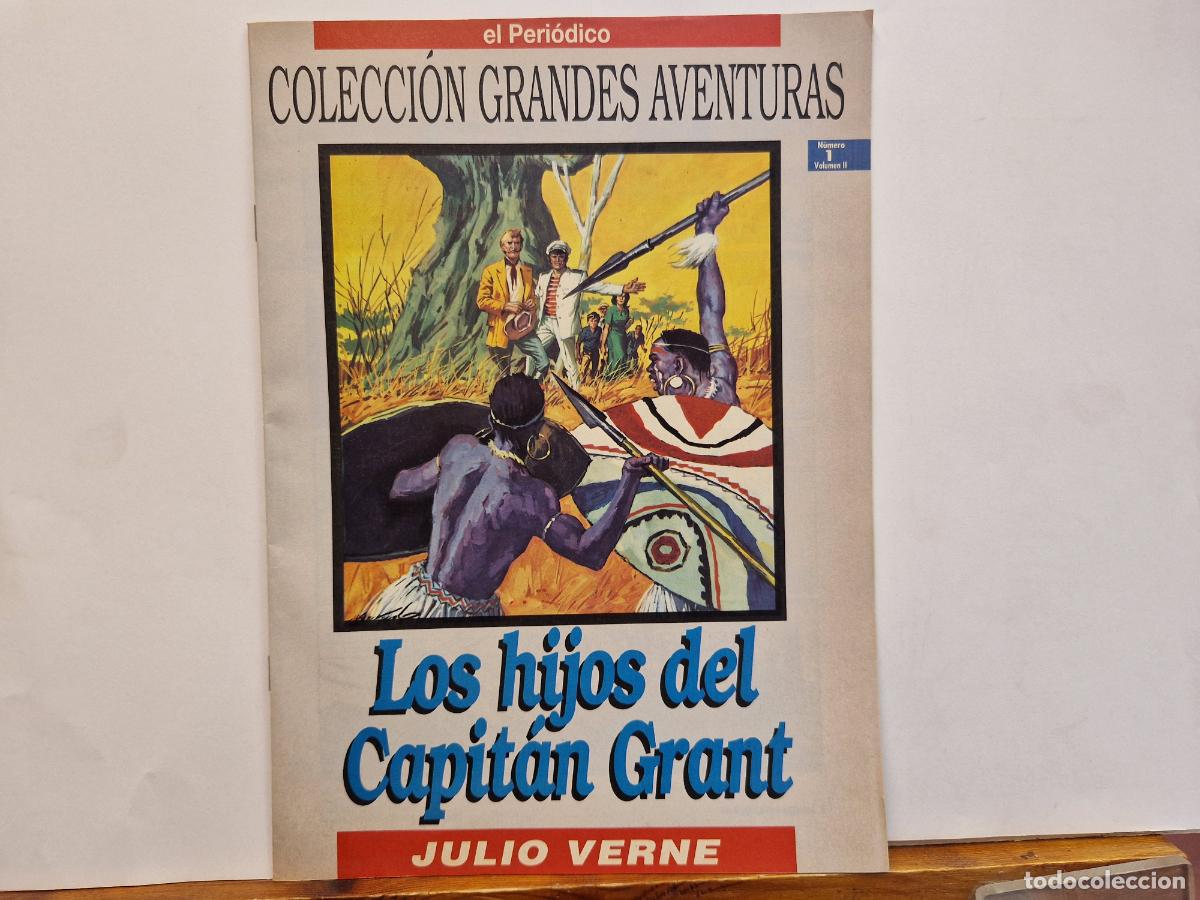 C&oacute;mics: C&Ograve;MIC. COLECCION GRANDES AVENTURAS. LOS HIJOS DEL CAPITAN GRANT. JULIO VERNE.