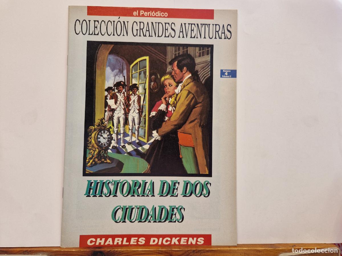 Comics : C&Ograve;MIC. COLECCI&Ograve;N GRANDES AVENTURAS. HISTORIA DE DOS CIUDADES. CHARLES DICKENS.