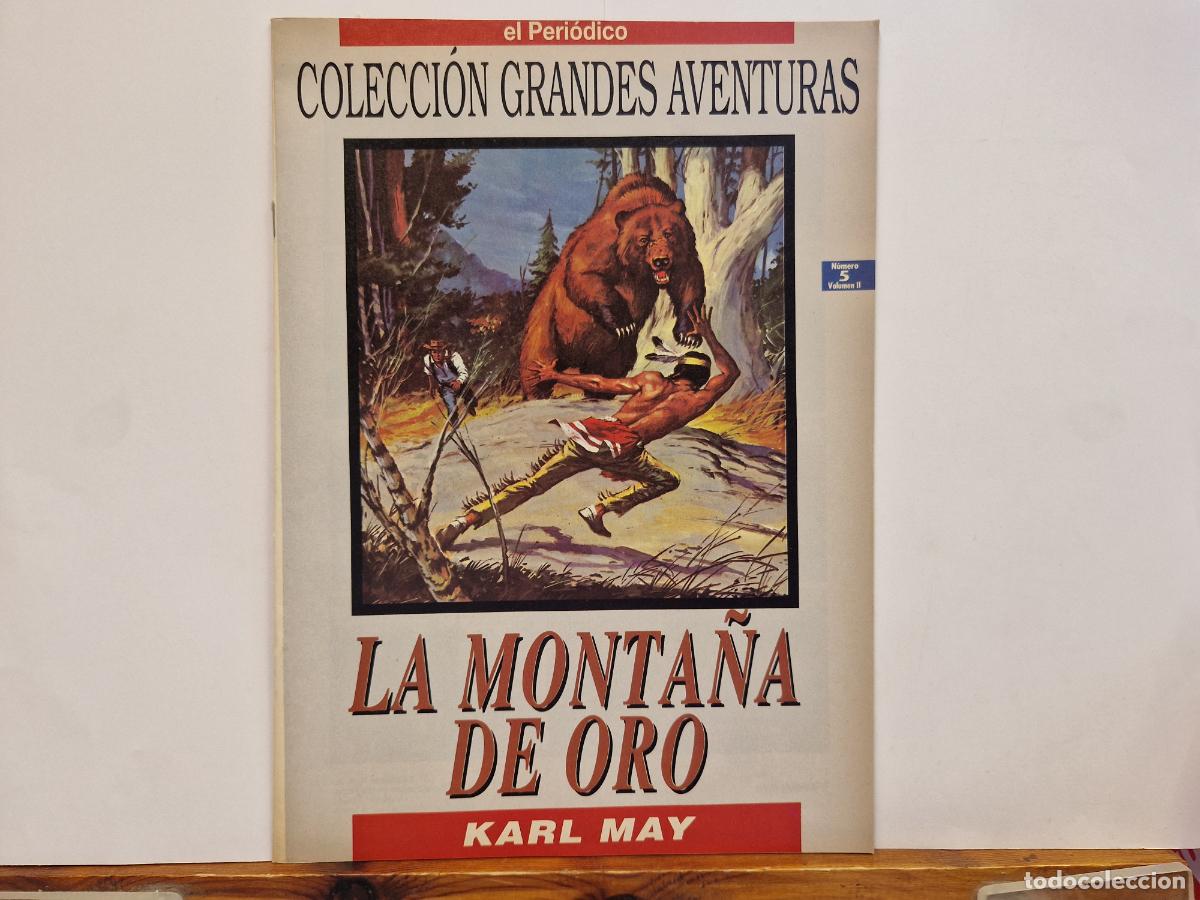 C&oacute;mics: C&Ograve;MIC. COLECCI&Ograve;N GRANDES AVENTURAS. LA MONTA&Ntilde;A DE ORO. KARL MAY.