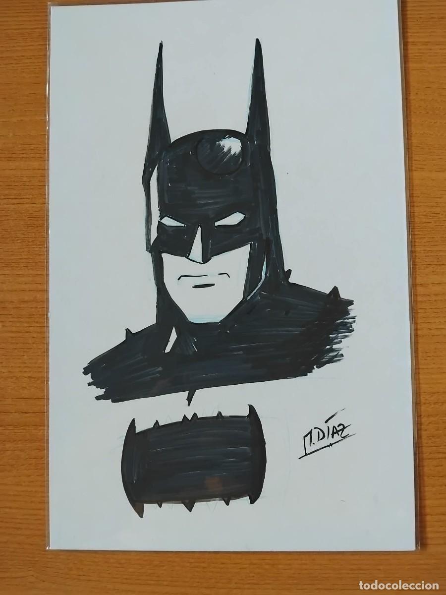 C&oacute;mics: ABSOLUTE BATMAN. ILUSTRACI&Oacute;N ORIGINAL. M.D&Iacute;AZ - Foto 1