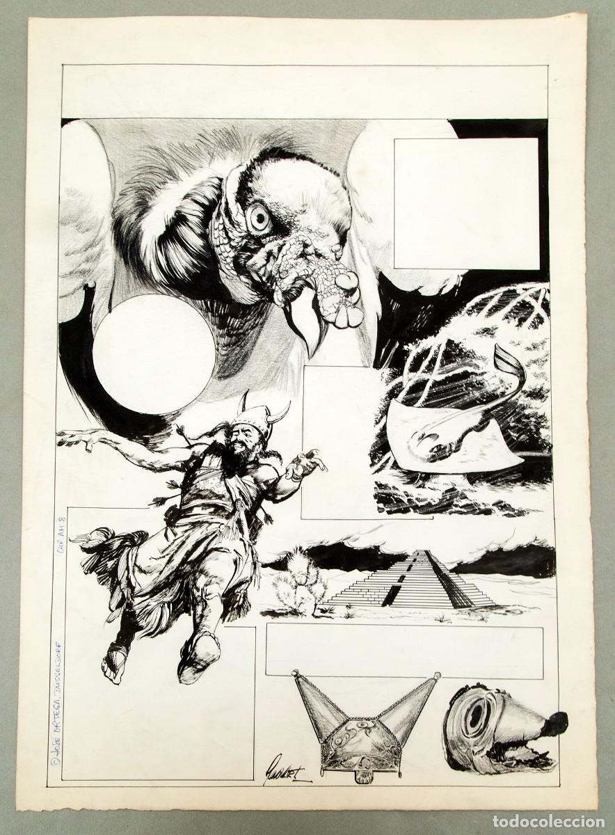 Comics : Francesc Guinovart - P&aacute;gina Original - A&ntilde;os 60