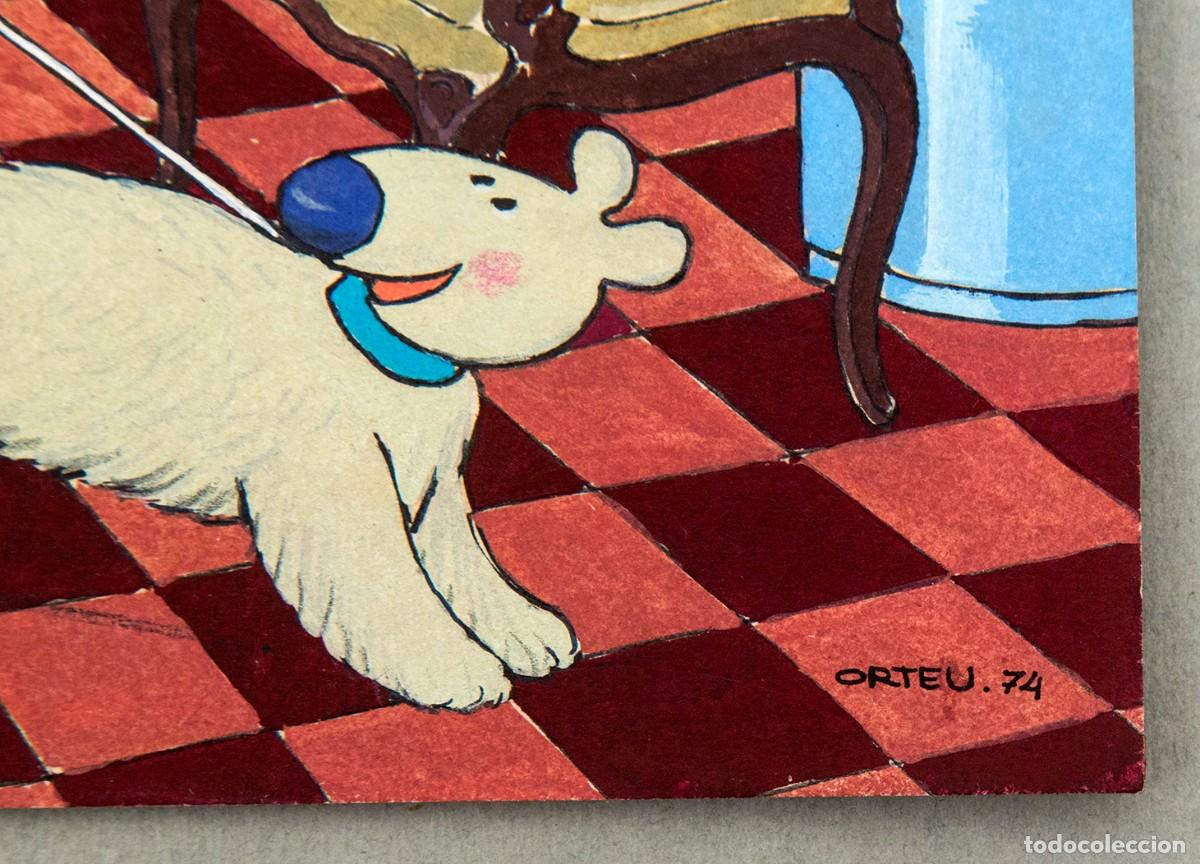 C&oacute;mics: ORTEU - ILUSTRACI&Oacute;N ORIGINAL - 1974 - Foto 6