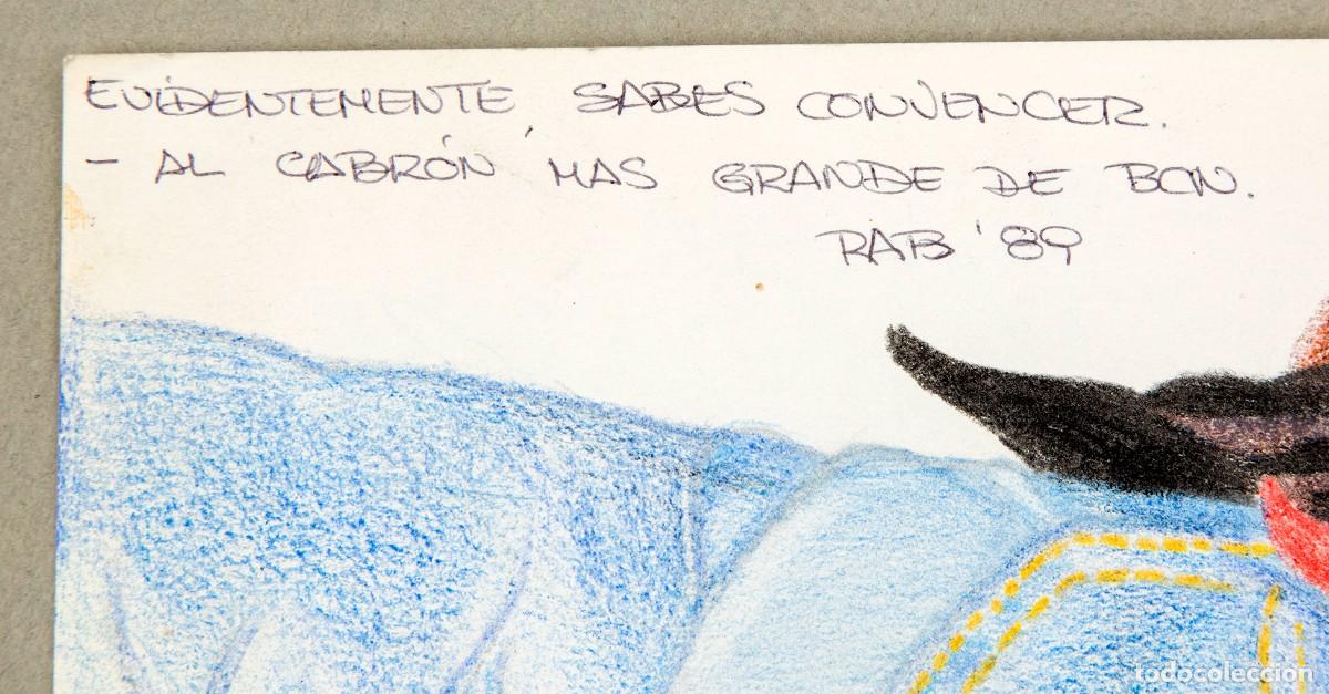 C&oacute;mics: rab (Ra&uacute;l Aguirre Baquera) - ORIGINAL - 1987 - Foto 3
