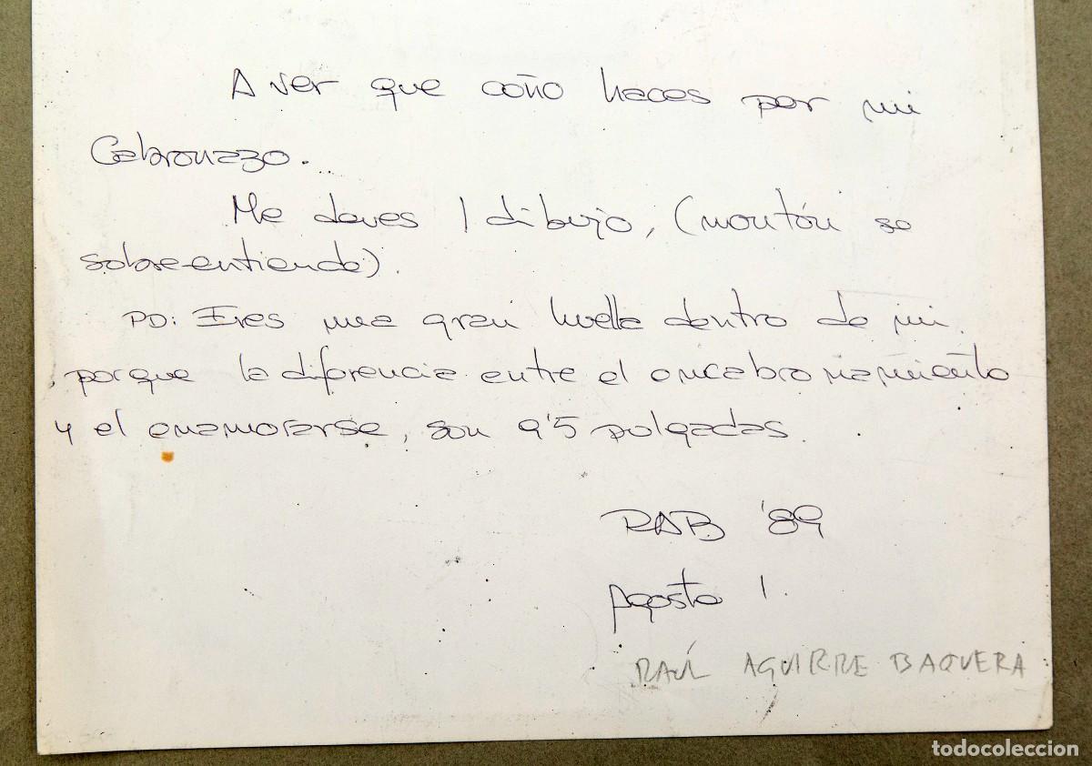 C&oacute;mics: rab (Ra&uacute;l Aguirre Baquera) - ORIGINAL - 1987 - Foto 5