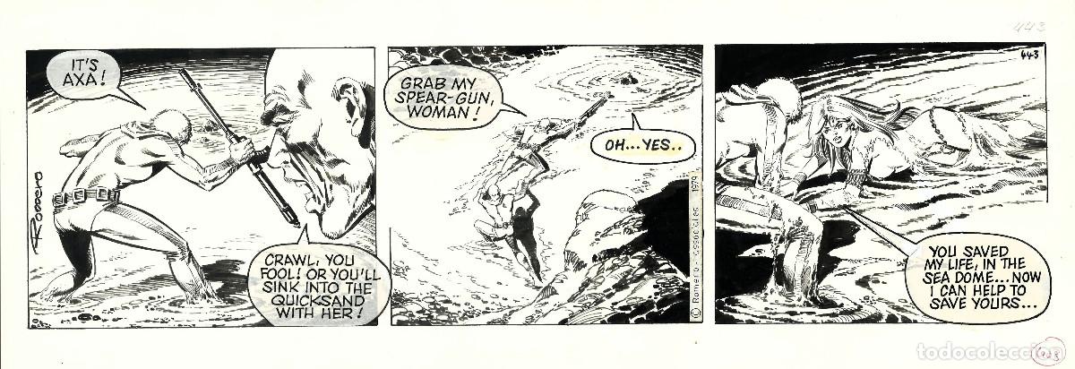 C&oacute;mics: AXA #443 - ENRIC BADIA ROMERO - PAGINA ORIGINAL