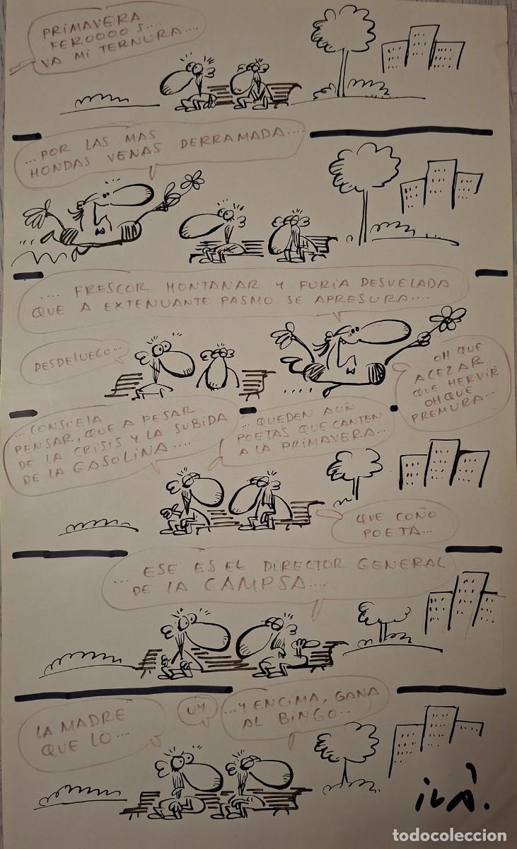 C&oacute;mics: Dibujo original de Iv&aacute;, publicado en el Papus 358