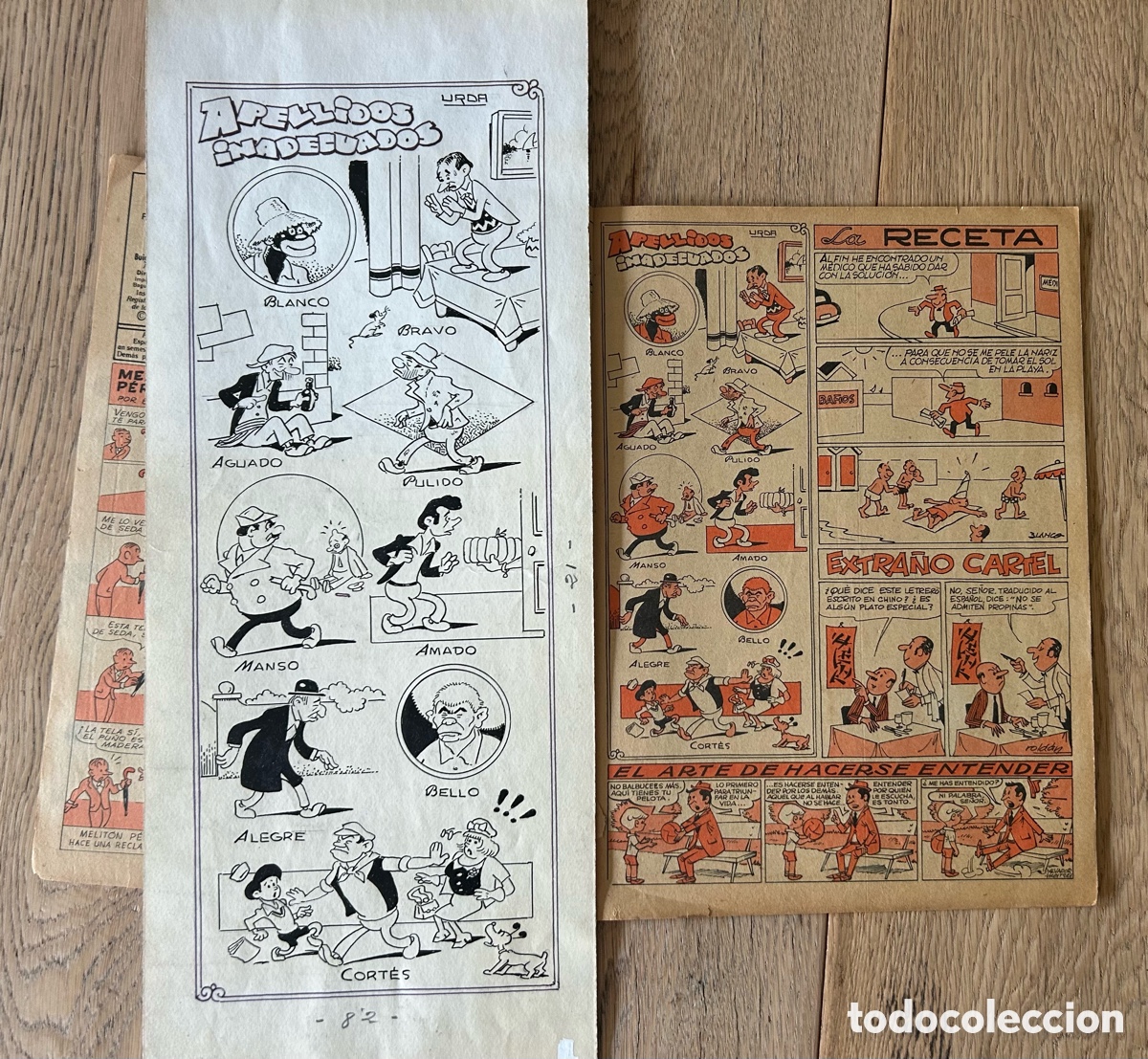 C&oacute;mics: Urda, dibujo original para TBO - Foto 2