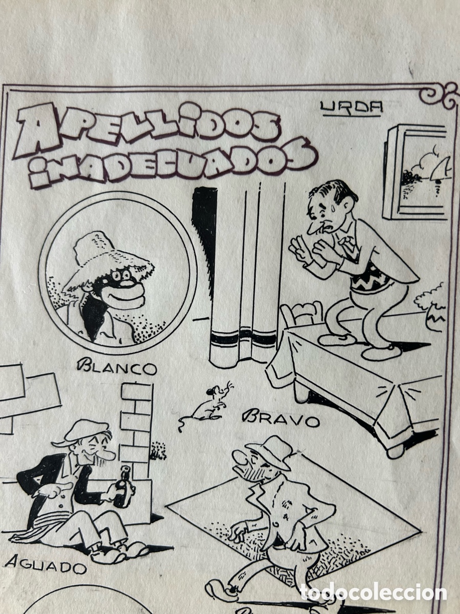 C&oacute;mics: Urda, dibujo original para TBO - Foto 3