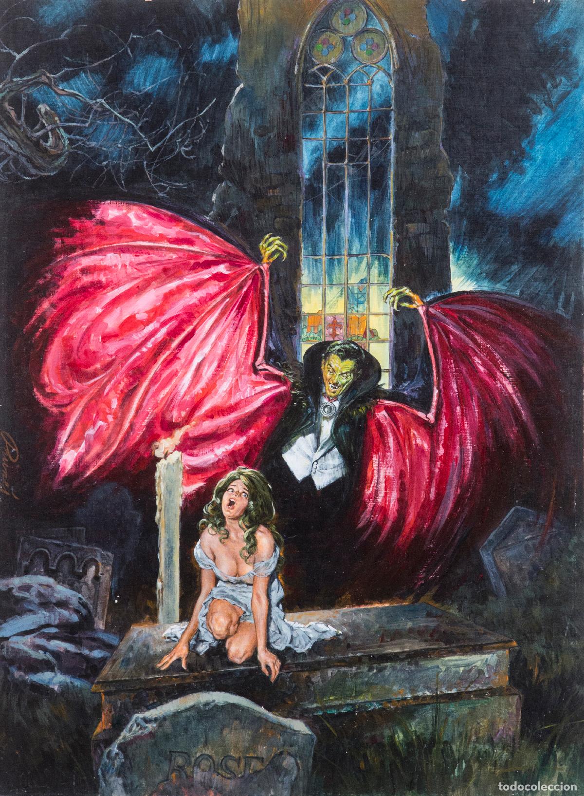 C&oacute;mics: CARLES PRUN&Eacute;S - PORTADA DE TERROR - 70X50 CM - BARDON