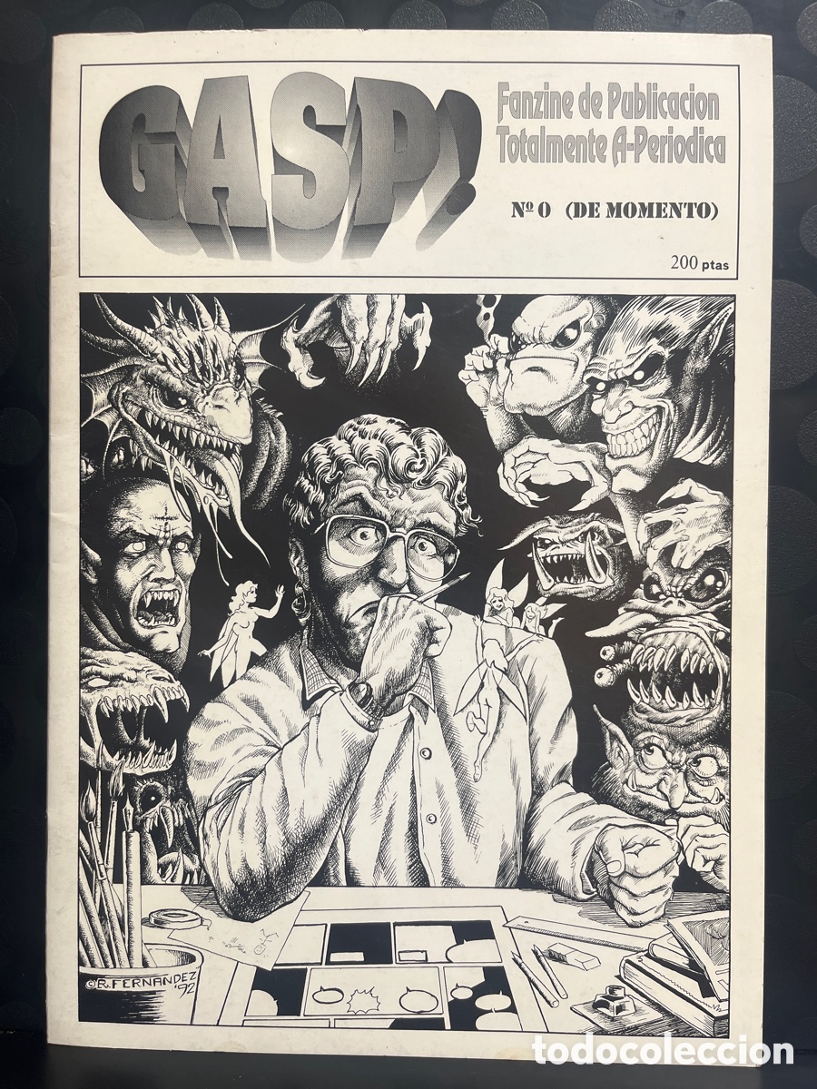 C&oacute;mics: GASP ! N.0 FANZINE DE PUBLICACI&Oacute;N TOTALMENTE APERI&Oacute;DICA ESCUELA DE C&Oacute;MIC JOSO ( 1993 )