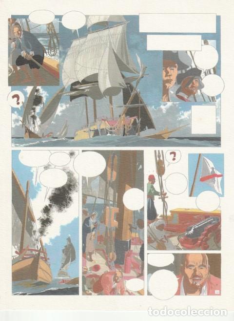 C&oacute;mics: EX LIBRIS EL GAVILAN CAUTIVAS A BORDO PAG.30 PATRICE PELLERIN 1999